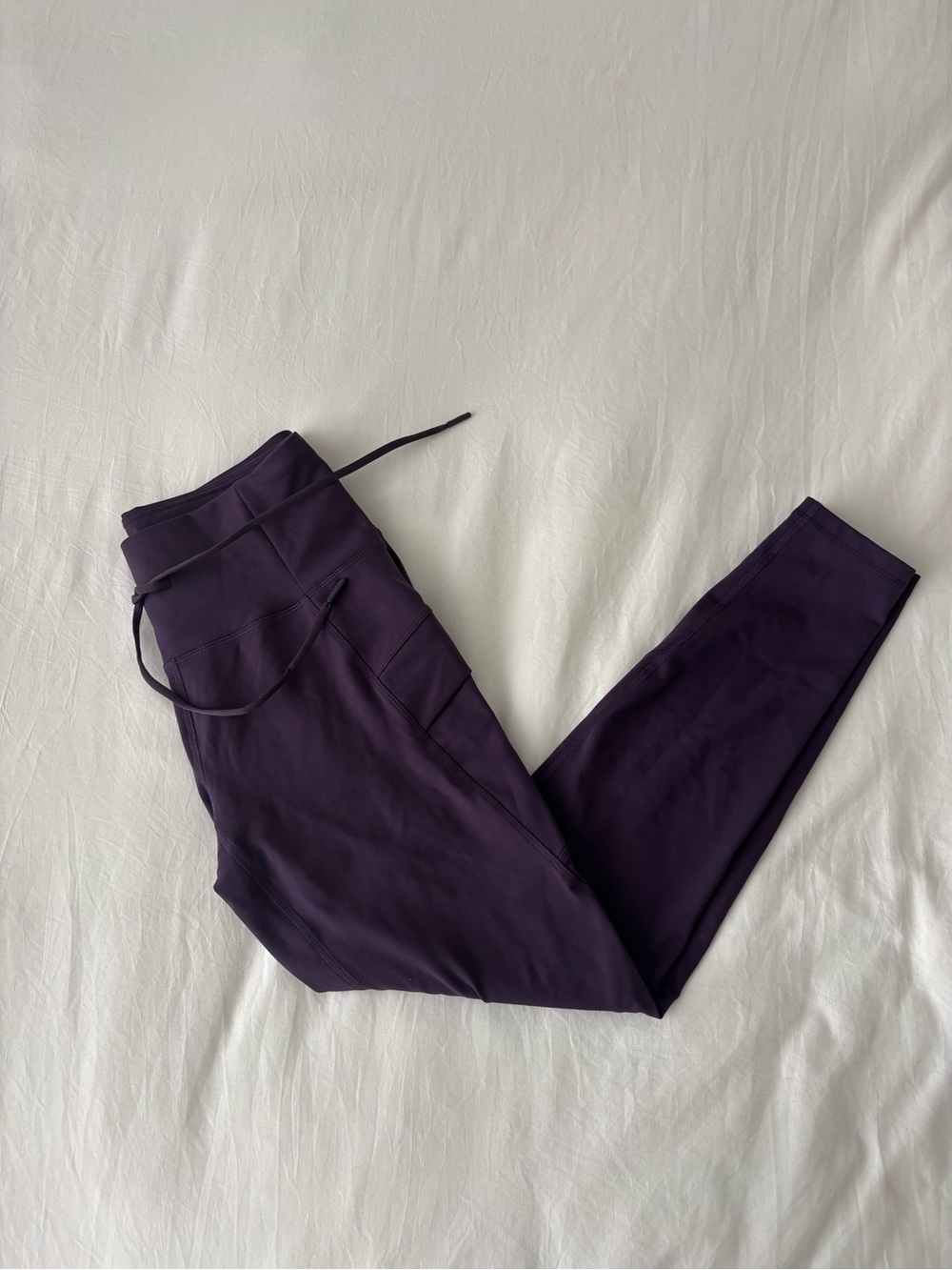 Spyder Active Purple High Rise Pocket Leggings Size Medium